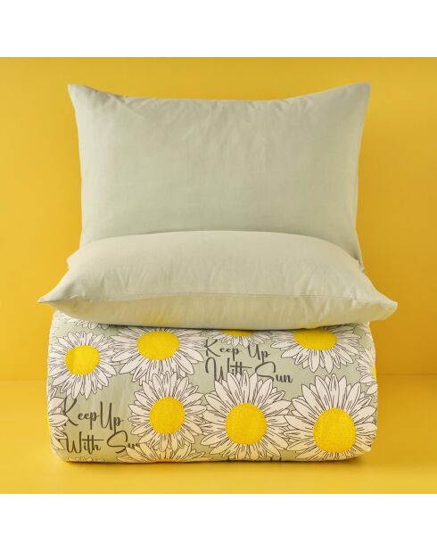 Copripiumino verde - 260x240 cm