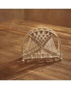 Flick natürlicher Serviettenhalter, 15,5 x 5 x 11 cm