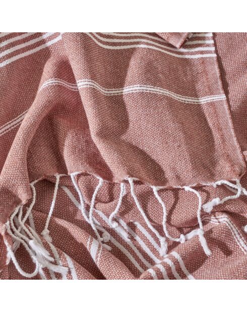 Peshtemal Alora Terrakotta Serviette - 95x180 cm