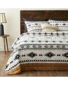 Set copriletto trapuntato multiuso Anchal matrimoniale multicolore - 240x220 cm