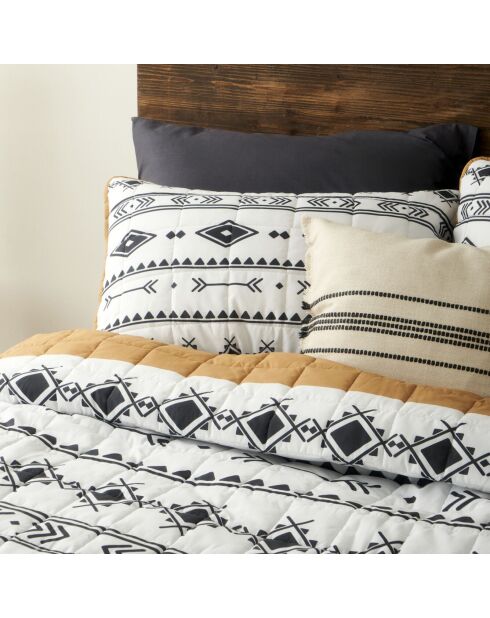 Set copriletto trapuntato multiuso Anchal matrimoniale multicolore - 240x220 cm