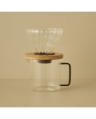Cafetière filtre Tabarise naturelle - 600 cc