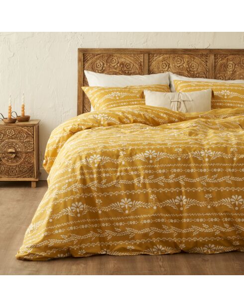 Copripiumino matrimoniale Blessing color senape - 200x220 cm