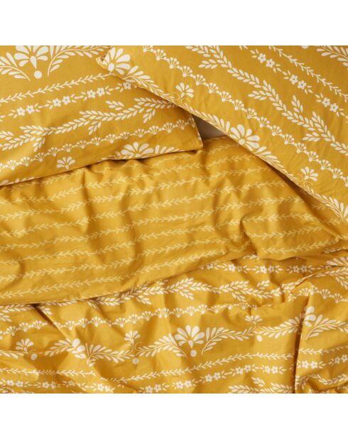 Copripiumino matrimoniale Blessing color senape - 200x220 cm