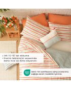 Copripiumino semplice per Capodanno 100% cotone multicolore - 240x220 cm
