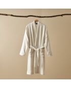 Peignoir pour homme Dorita haut de gamme blanc