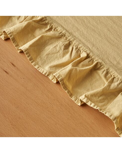 Chemin de table jaune - 50x150 cm