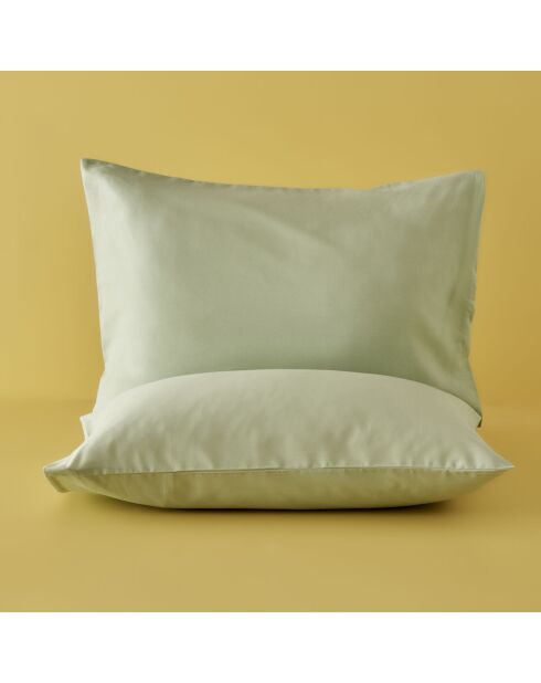 Set di 2 federe standard verde nebbia