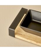 Set de presentación Astra con cuenco negro de 3 piezas