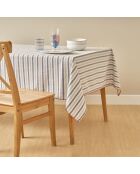 Mantel azul marino Zoryel - 153x250 cm