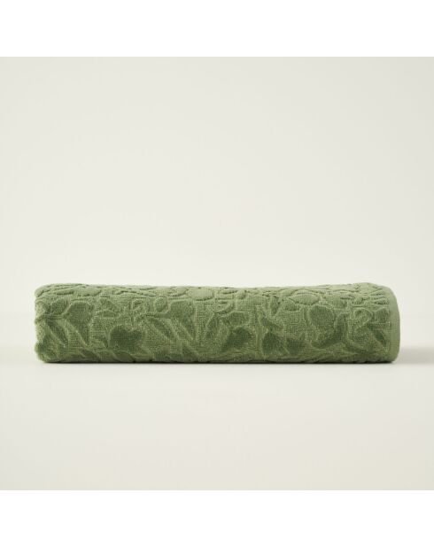 Jolia grünes Badetuch - 90x150 cm