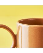 Set van 2 poederroze Arcana espressokopjes