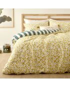 Copripiumino matrimoniale Naomi giallo - 200x220 cm