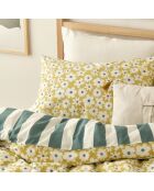 Copripiumino matrimoniale Naomi giallo - 200x220 cm