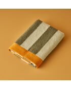 Asciugamano viso Line verde - 50x70 cm