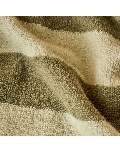 Toalla facial Line green - 50x70 cm