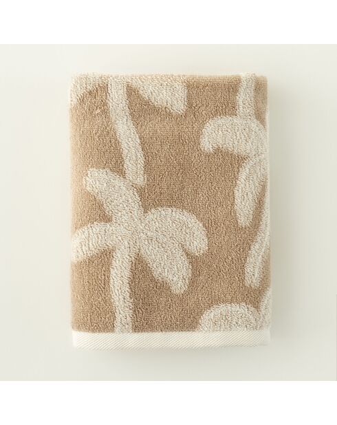 Gesichtstuch in Palmenbeige, 50 x 70 cm