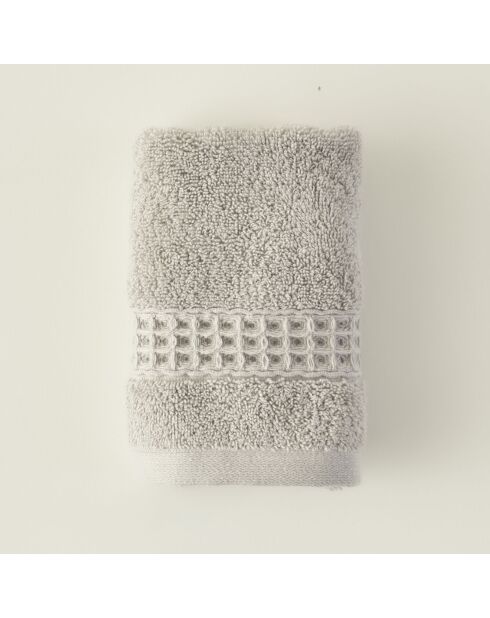 Peggy graues Handtuch - 30x50 cm