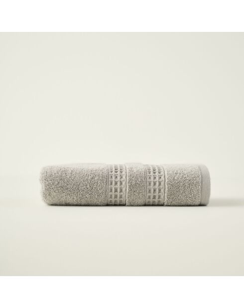 Peggy graues Handtuch - 30x50 cm