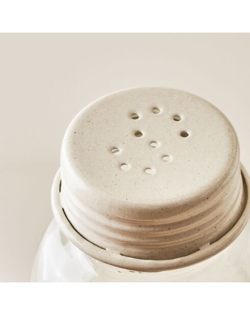 Set saliera e pepiera naturale Flick - 14x9x20 cm