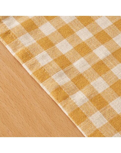 Mantel Pavia, mostaza y mostaza