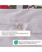 Copripiumino Jolly 100% cotone satinato rosso