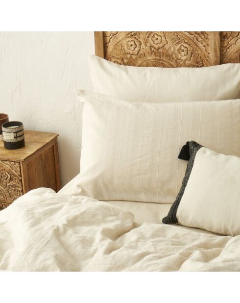 Copripiumino matrimoniale Harvey Beige - 200x220 cm