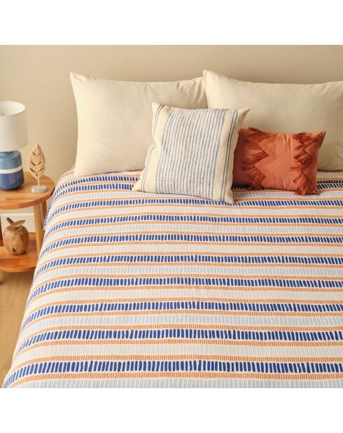 Copriletto matrimoniale blu Cooper - 200x220 cm