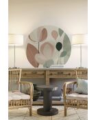 Adesivo murale decorativo multicolore 78 x 78 cm