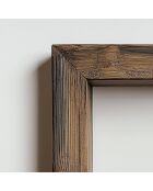 Gerahmtes Dekobild aus MDF (3 Stück) 16 x 16 x 2 cm