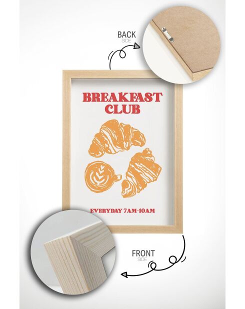 Dekoratives gerahmtes Bild 33 x 48 cm