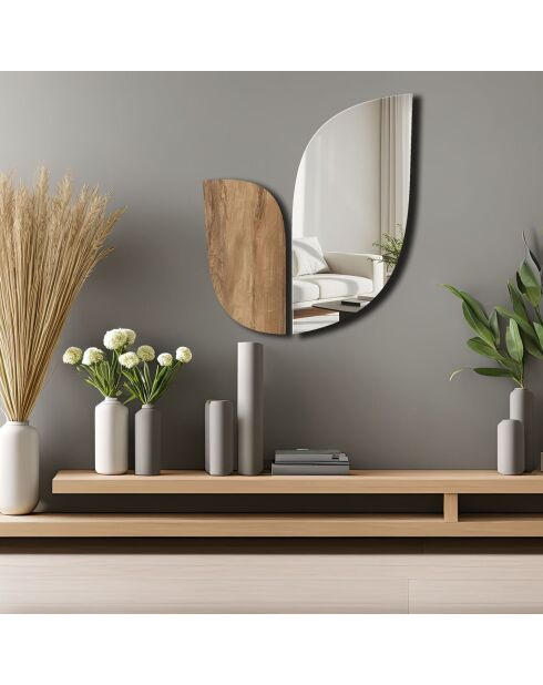 Specchio decorativo multicolore 43 x 50 cm