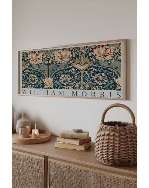 Quadro decorativo con cornice 33 x 70 cm