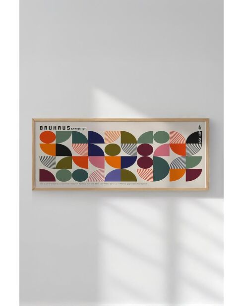 Dekoratives gerahmtes Bild 33 x 70 cm