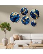 Gerahmte MDF-Dekorplatte (5 Stück)