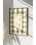 Quadro decorativo con cornice 33 x 48 cm