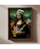 Pannello decorativo in MDF con cornice 35 x 47 x 2 cm