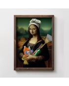 Pannello decorativo in MDF con cornice 35 x 47 x 2 cm