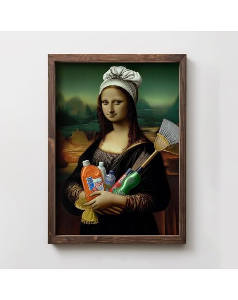 Pannello decorativo in MDF con cornice 35 x 47 x 2 cm