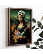 Pannello decorativo in MDF con cornice 35 x 47 x 2 cm