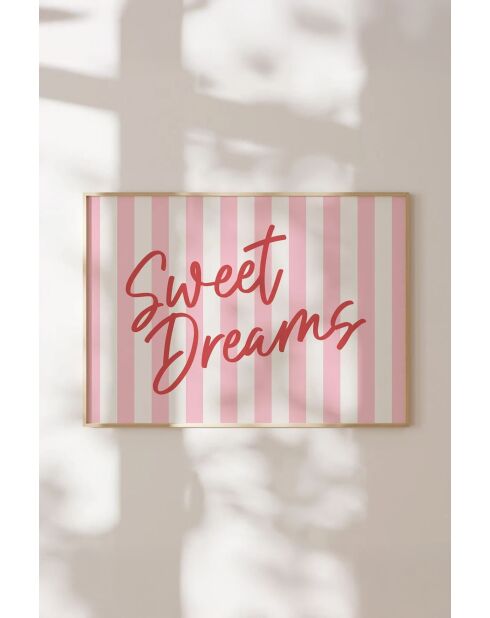 Quadro decorativo con cornice 33 x 48 cm