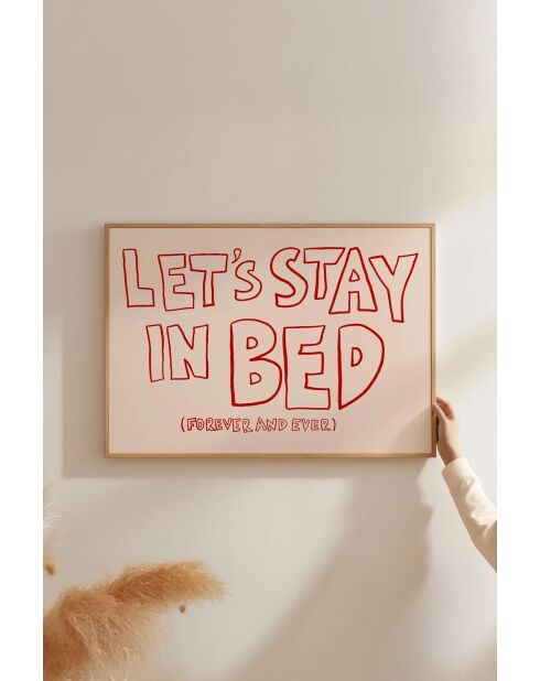 Quadro decorativo con cornice 50 x 70 cm