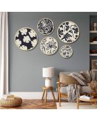 Gerahmte MDF-Dekorplatte (5 Stück)