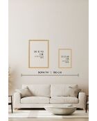 Cuadro decorativo enmarcado 50 x 70 cm