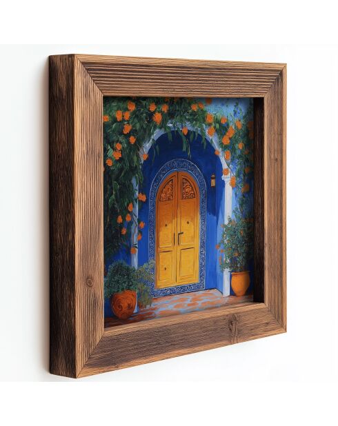 Quadro decorativo in MDF con cornice (3 pezzi) 16 x 16 x 2 cm