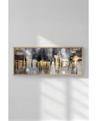 Dekoratives gerahmtes Bild 50 x 120 cm