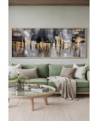 Dekoratives gerahmtes Bild 50 x 120 cm