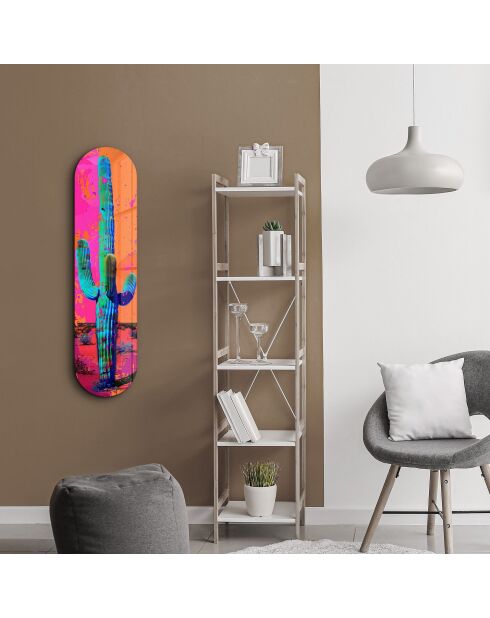 Pittura decorativa su vetro temperato 20 x 80 cm