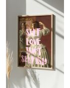 Cuadro decorativo enmarcado 33 x 48 cm