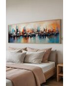 Quadro decorativo con cornice 33 x 70 cm